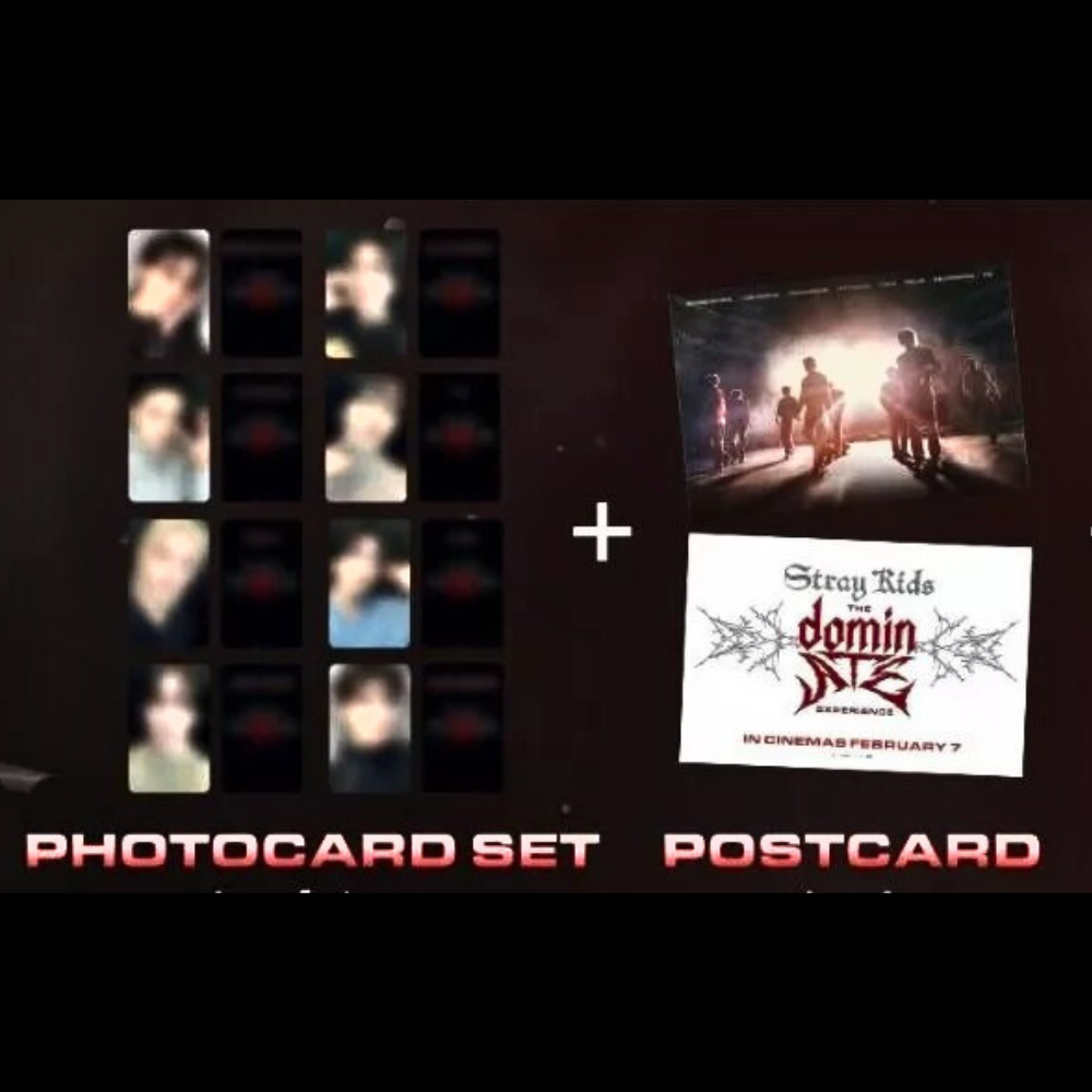 Stray Kids The dominATE Experience トレカ Stray Kids The dominATE Experience Concert Photocard Full Set 8
