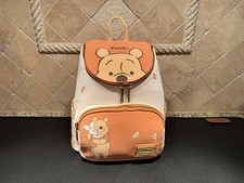 Disney Loungefly Winnie The Pooh Piglet Mini Backpack Bees Flap NWT