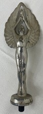 Vtg Dodge Inc Art Deco Trophy Topper Winged Angel Goddess Of Victory Torch-40s Vtg Dodge Inc Art Deco Trophy Topper Winged Angel Goddess Of Victory Torch-40s