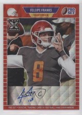 2021 Leaf Pro Set Metal 1989 Red Wave 47/75 Feleipe Franks #PA-FF1 Auto w6g