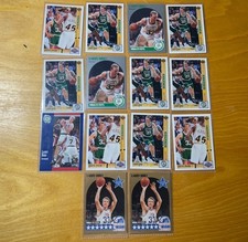 NBA Hoops Boston Celtics Basketball Sports Trading Card Lot of 14 Larry Bird