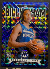 Rob Dillingham 2024-25 Panini Mosaic 180/199 Blue Introductions RC #12