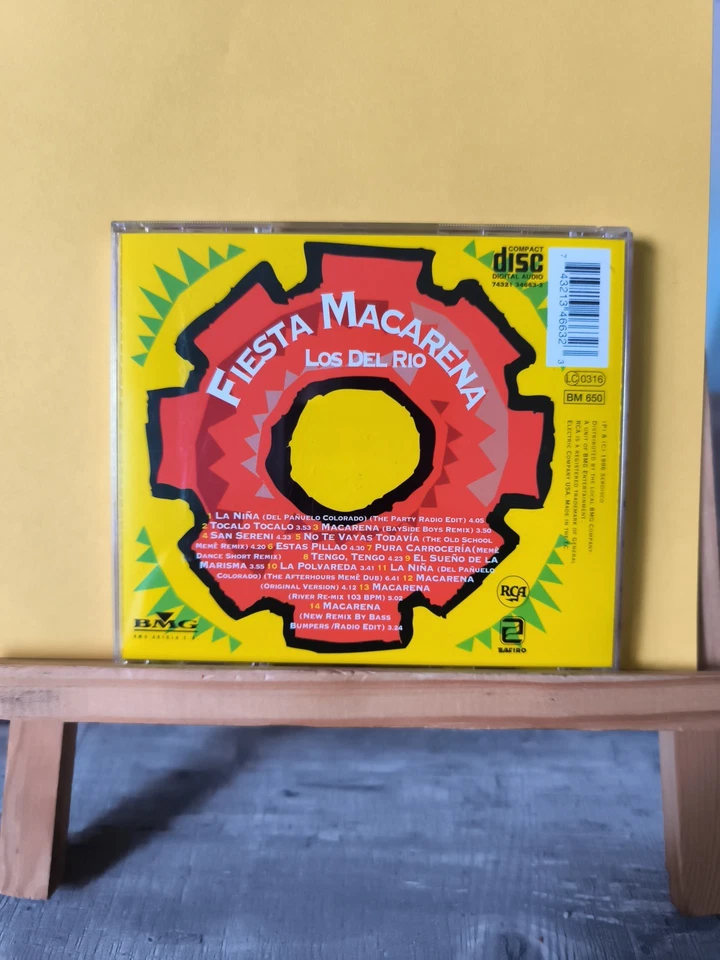 Los Del Rio - Fiesta Macarena (CD, 1996) Album - Bild 2 von 2