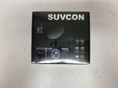 SUVCON J06 3-Channel Dash Cam Front Rear Inside 1080P w/ 32GB Card NEW