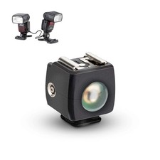 JJC Optical Flash Slave Trigger, Hot Shoe Sync Adapter with PC...