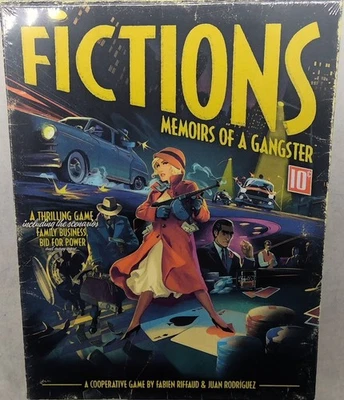 LUDONOVA FICTIONS MEMOIRS OF A GANGSTER ~ BOARD GAME BRAND NEW & SEALED