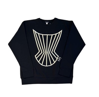 $333 Walter Mendez Limited Edition Snatched Corset Crewneck Sweatshirt Sz. 3X
