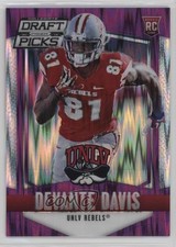 2015 Panini Prizm Collegiate Draft Picks Purple Flash 78/99 Devante Davis b6y