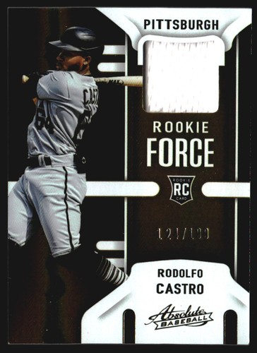 2022 Absolute Rookie Force Materials #23 Rodolfo Castro Jersey /199