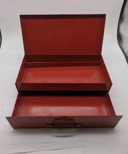 Vintage Matco Tools 1 Drawer Toolbox Mini Small Red Steel Auto Mechanic