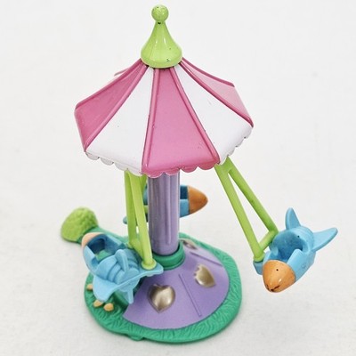  1996 Bluebird Toys Mattel POLLY POCKET Fun Fair HAPPY FLYERS ROCKET RIDE Kirmes