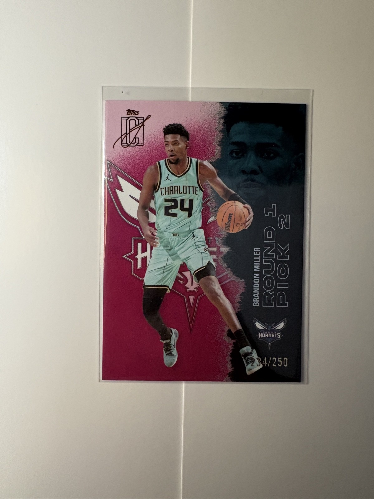 2025-26 Topps Signature Class - Brandon Miller #3 Magenta /250🔥🔥
