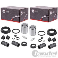 2X A.B.S. Bremssattel RAPARATUR-SATZ Hinten Passend FüR Honda Civic