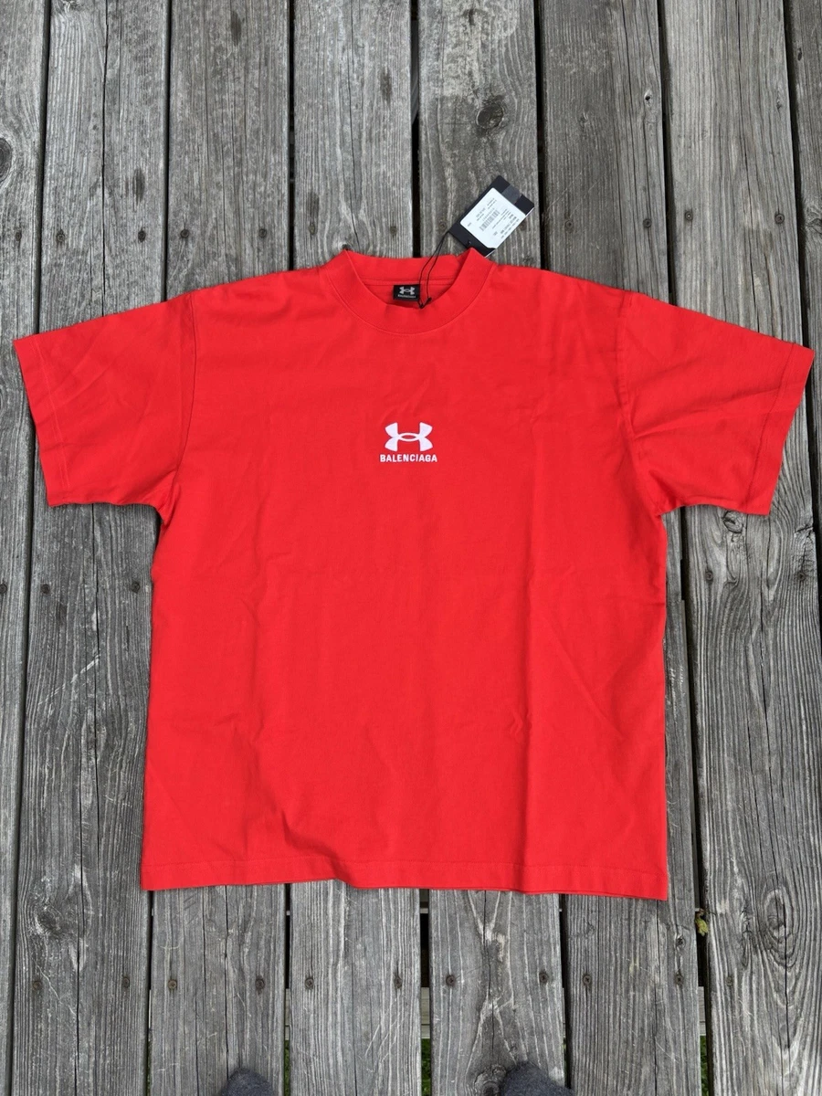 Balenciaga Red T-Shirts for Men for sale - eBay