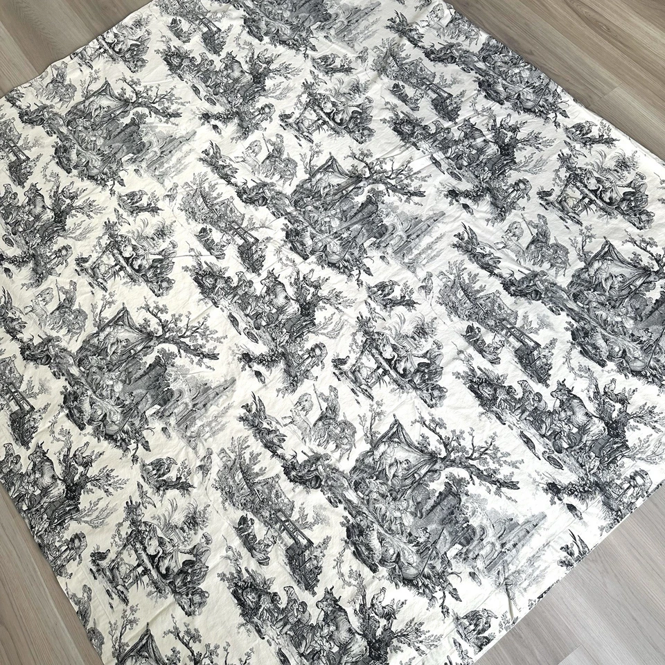 "Mantel de aseo WILLIAMS SONOMA Italia 68"" X 126"" algodón país francés ¡Leer! Foto 3 de 4