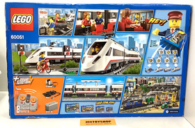 LEGO CITY 60051  HIGH SPEED PASSENGER TRAIN MISB RETIRED RARE