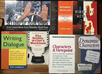 Lot - 8 Books on Filmmaking, Writing, and Acting!