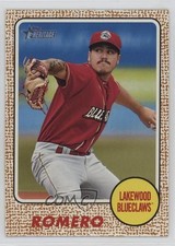 2017 Topps Heritage Minor League Edition First Name Omission JoJo Romero #13 0t2