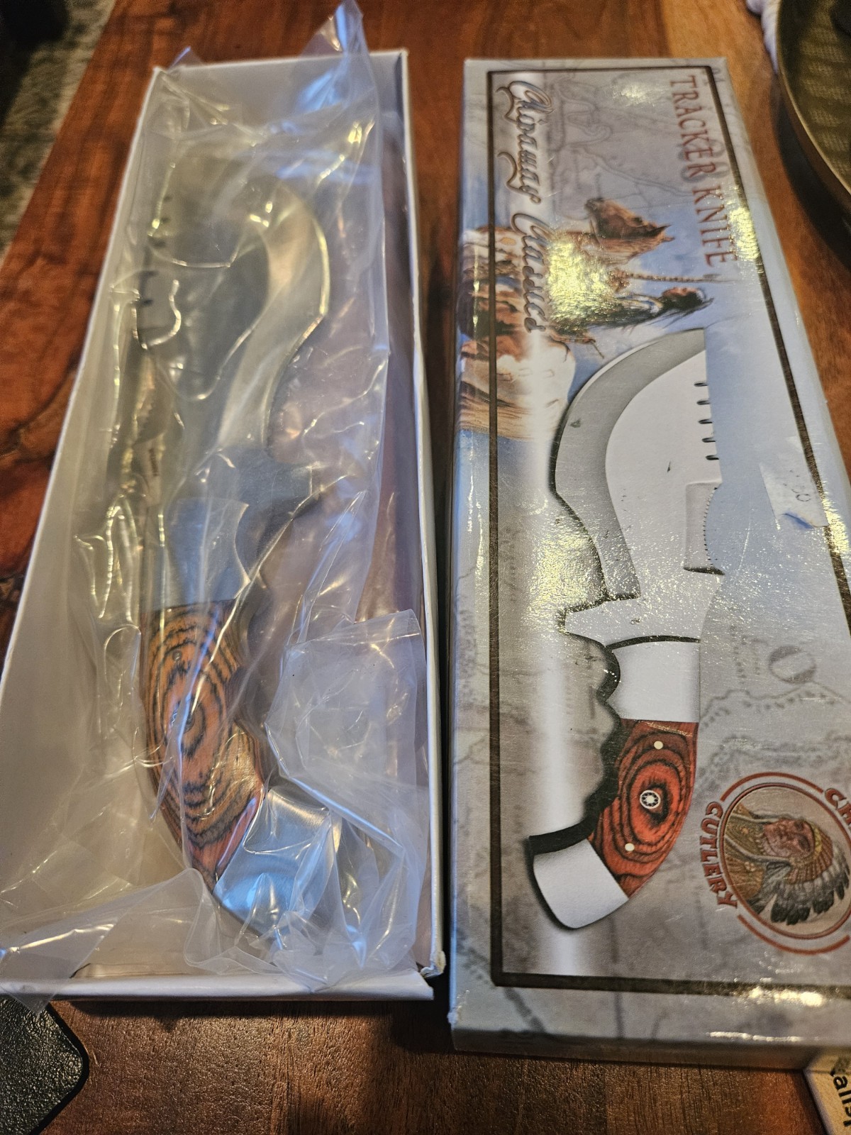 Chipaway Classics Tracker Knife 10 Inch Overall. CW-604PW Razorback Limited...