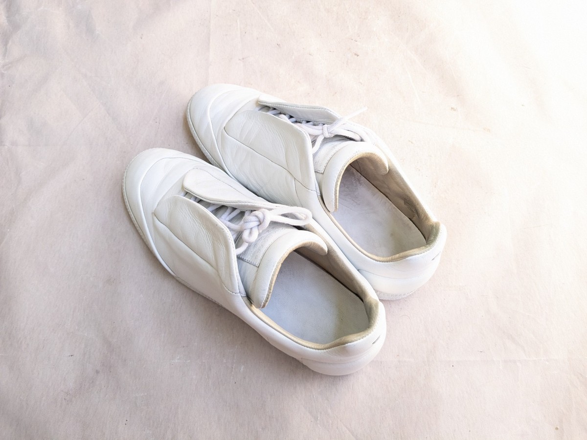 Maison Margiela Future White Men 11 44 Leather Low Top