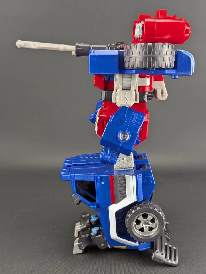 Transformers Superlink Roadbuster completo Takara SC-04 Energon Ironhide Foto 2 de 4