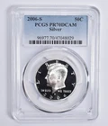 PR70 DCAM 2006-S Silver Kennedy Half Dollar PCGS Blue Lbl *3160