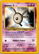 Unown [K] 58/64 Common Neo Revelation Pokemon Unlimited Lightly Played on eBay