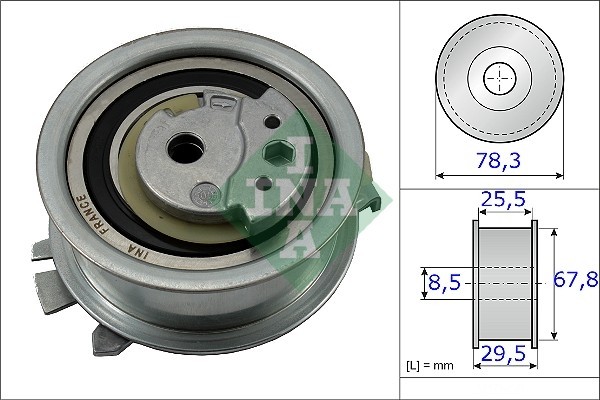 INA 531 0825 10 Tensioner Pulley Fits Audi Seat Skoda VW A1 A3 A4 A5 A6 Alhambra - Image 45