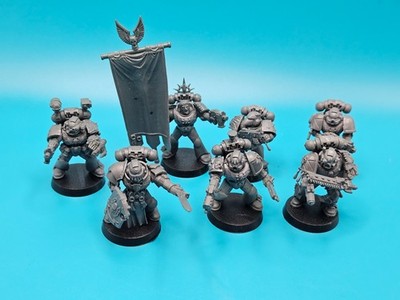 Command Squad Warhammer 40k Space Marines Blood Angels OOP