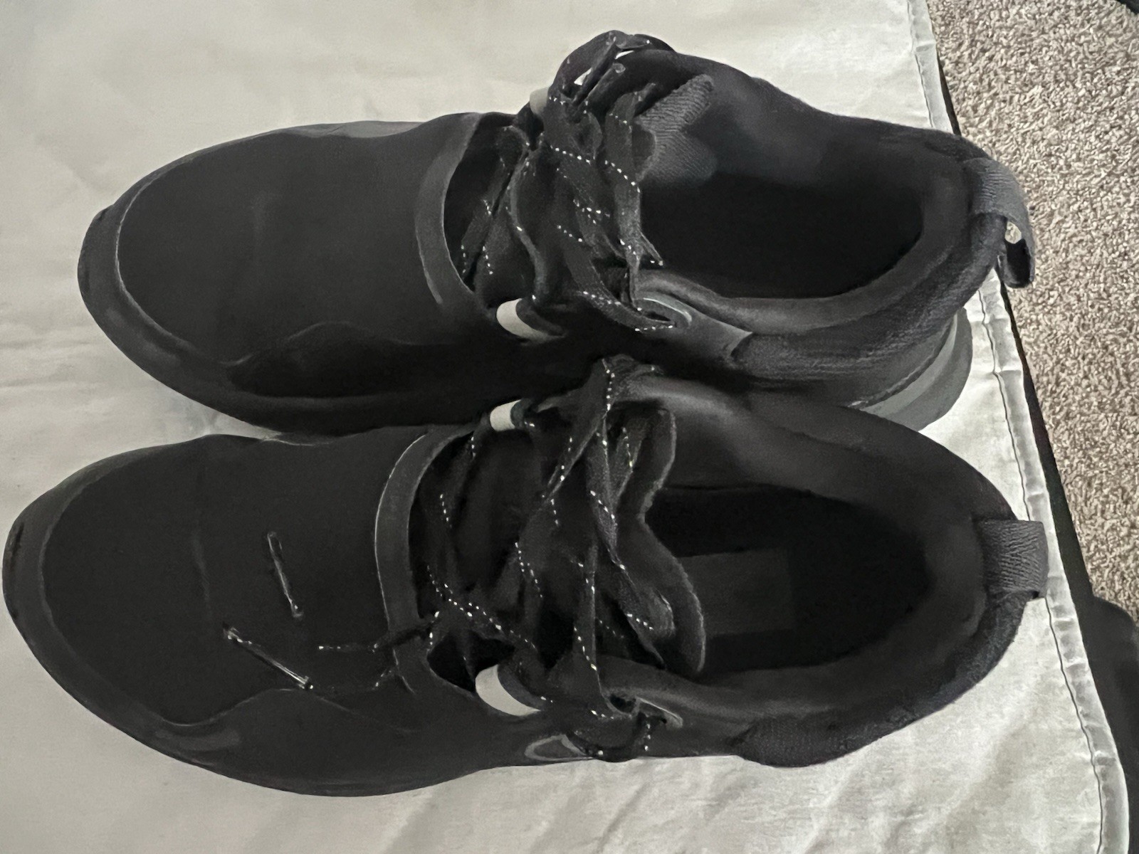 Women’s Nike Infinity React Shield Triple Black l… - image 2