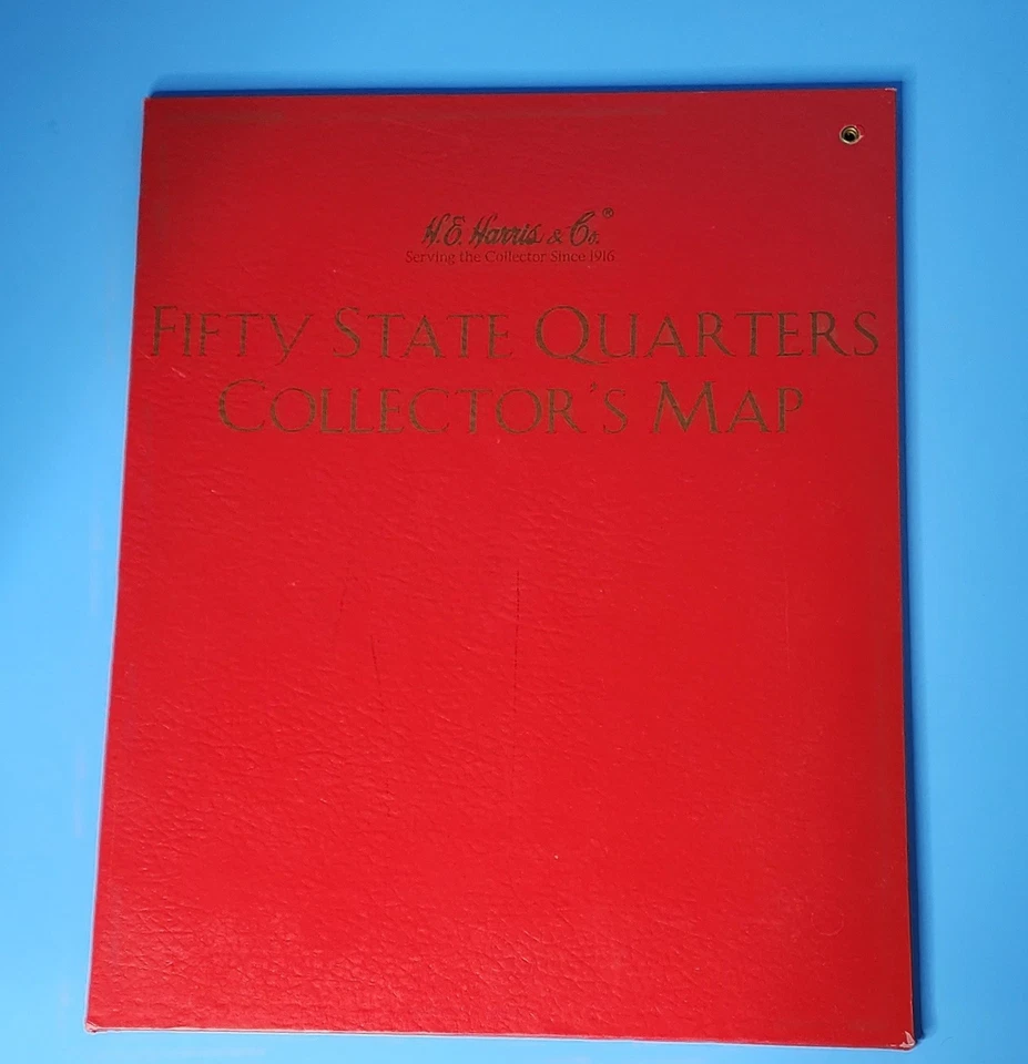 1999-2008 coin 50 State Series Map~All 50 Quarters Included~ Complete Set Book - Image 2 of 4