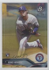 2021 Bowman Platinum Gold 37/50 Kohei Arihara #40 g2u