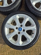  4x Ford FIESTA 2010 4 STUD ALLOY WHEEL  & TYRE 195/44R 16 RV 3- 5mm