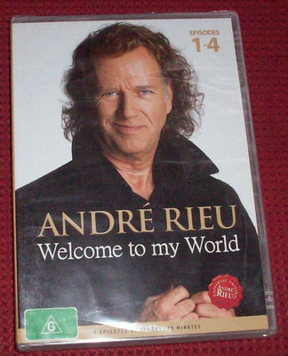 ANDRE RIEU Welcome To My World Episodes 1-4 DVD, 2016 | eBay Australia