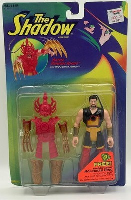 Vintage 1994 Kenner The Shadow BATTLE SHIWAN KHAN Action Figure (13a-D)