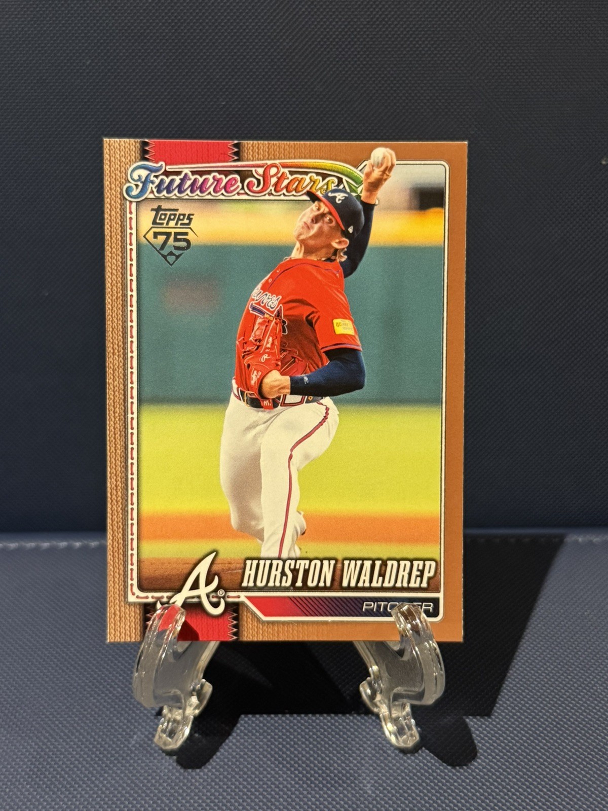 2026 Topps Series 2 Hurston Waldrep Gold Border Future Stars  Braves #898
