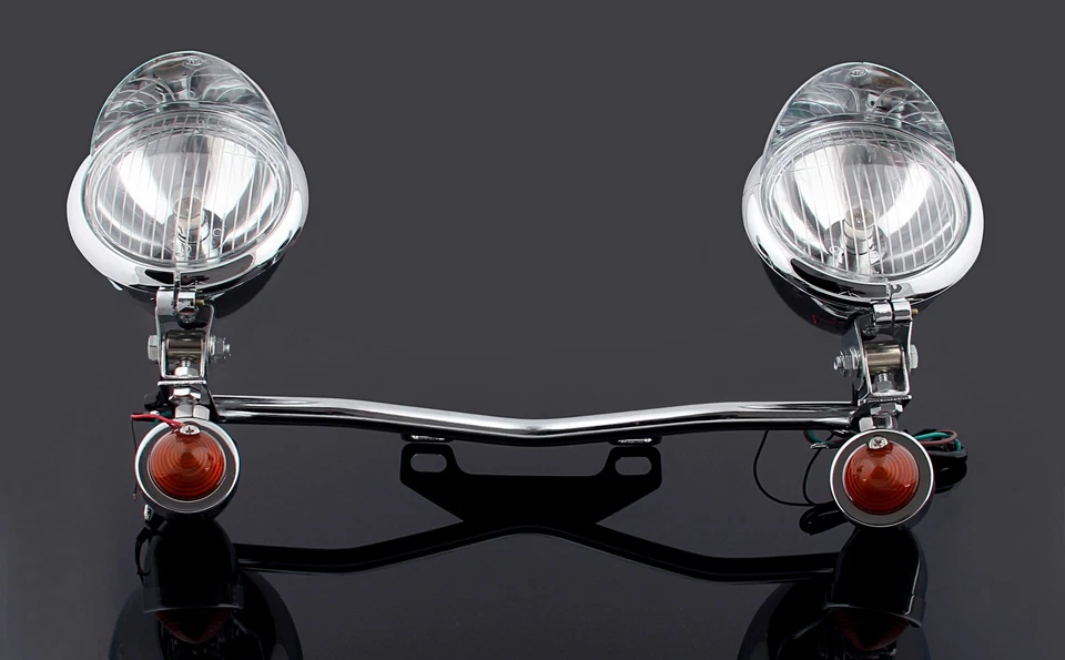 Nebelscheinwerfer Blinker Spot Light Bar für Yamaha Honda Suzuki Kawasaki - Bild 2 von 4