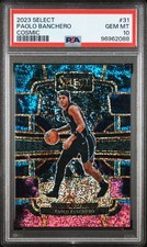 2023 PANINI Select Paolo Banchero #31 Cosmic PSA 10