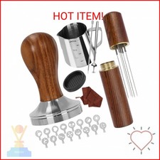 Y-Step 58mm Espresso Accessories Kit, 23 PCS Coffee Tamper Set Barista Tools Kit