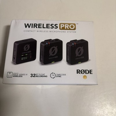 Rode Wireless Pro Mic Microphone System, Series IV Wireless Mic NEW in BOX