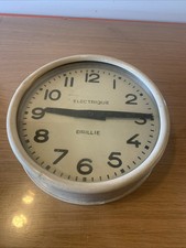 horloge industrielle Brillie Vintage Rétro Non Testee Ref Gk 