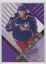 2016-17 SP Game Used Authentic Rookies Purple Markus Nutivaara #133 fu6