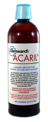 Allersearch ACARIL Laundry Additive 34 Oz (1 Liter) 34 Fl (Pack of 1) 