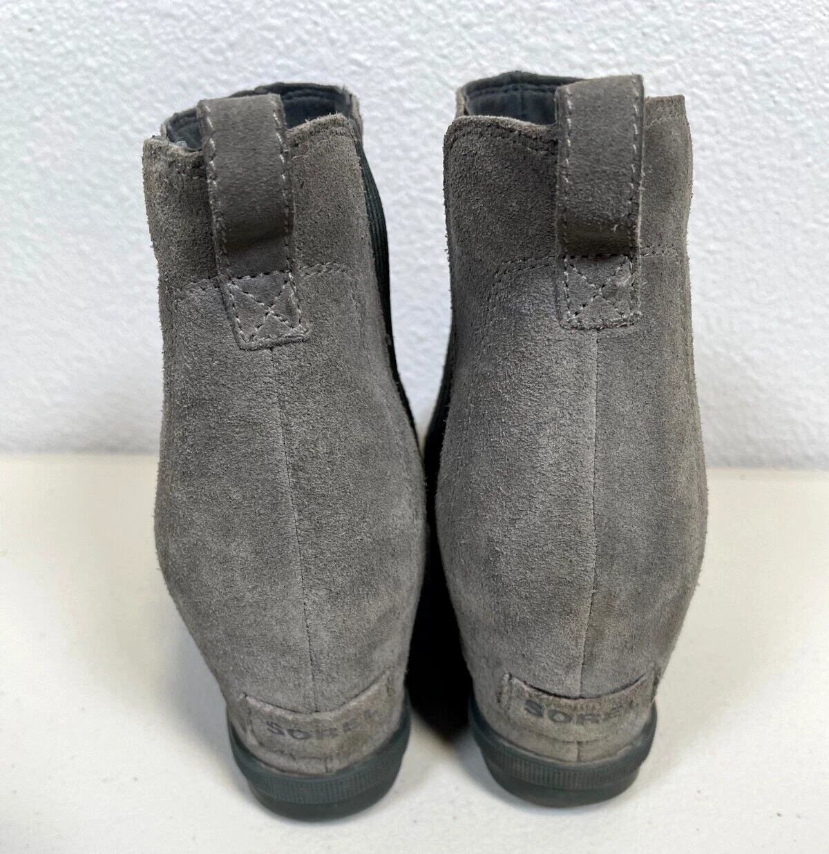 sorel joan of arctic wedge ii chelsea boots