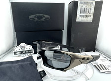 OAKLEY PIT BOSS 1 MATTE BLACK IRIDIUM POLARIZED TITANIUM SUNGLASSES 03-303 ELITE