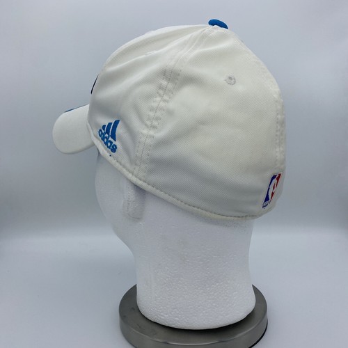New Orleans Hornets NBA Adidas Flex Fit Hat Cap white teal purple L/XL NOLA - Bild 6 von 12