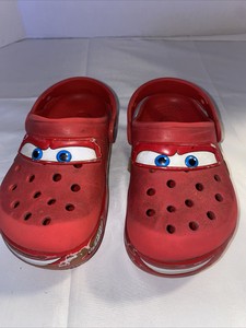 size 12 lightning mcqueen crocs