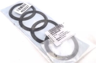 Original Neu Audi SCHWARZ BOOT BADGE Ringe Emblem für A5 S5 RS5 2018+ 8W6853742AT94