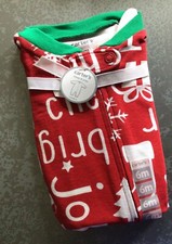 NWT Carter's sleep  play Christmas Pajama 6 months baby girl boy unisex zip