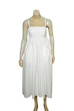 Urban Outfitters Iggy Poplin Midi Dress S 6 Women Casual Sleeveless NEW 36649